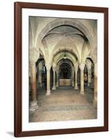 View of the Crypt, San Michele Maggiore Basilica, Pavia, Italy, 11th-15th Centuries-null-Framed Giclee Print