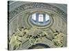 View of the Cupola with Angel Musicians from the Fonseca Chapel-Giovanni Lorenzo Bernini-Stretched Canvas