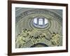 View of the Cupola with Angel Musicians from the Fonseca Chapel-Giovanni Lorenzo Bernini-Framed Giclee Print