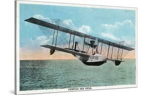 View of the Curtiss Sea Gull Airplane-Lantern Press-Stretched Canvas