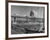 View of the Customs House in Dublin-Hans Wild-Framed Photographic Print