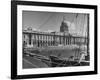 View of the Customs House in Dublin-Hans Wild-Framed Photographic Print