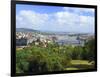 View of the Danube River, Budapest, Hungary-Miva Stock-Framed Photographic Print