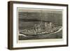 View of the Deck of a First Class Battleship-null-Framed Giclee Print