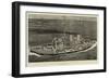 View of the Deck of a First Class Battleship-null-Framed Giclee Print