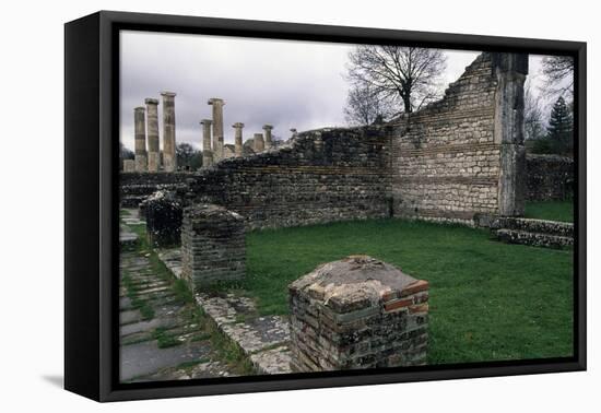 View of the Decumanus Maximus-null-Framed Stretched Canvas