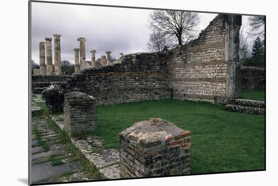 View of the Decumanus Maximus-null-Mounted Giclee Print