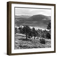 View of the Deeside Country, Aberdeenshire. 28/08/1959-Staff-Framed Photographic Print