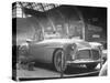 View of the Delahaye, Seen at the Paris Auto Show-Gordon Parks-Stretched Canvas