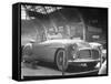 View of the Delahaye, Seen at the Paris Auto Show-Gordon Parks-Framed Stretched Canvas