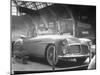 View of the Delahaye, Seen at the Paris Auto Show-Gordon Parks-Mounted Photographic Print