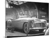 View of the Delahaye, Seen at the Paris Auto Show-Gordon Parks-Mounted Photographic Print