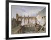 View of the Destruction of St Stephen's Chapel, Palace of Westminster, London, 1834-John Taylor-Framed Giclee Print