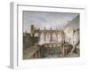 View of the Destruction of St Stephen's Chapel, Palace of Westminster, London, 1834-John Taylor-Framed Giclee Print