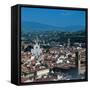 View of the District of Santa Croce, Florence-null-Framed Stretched Canvas