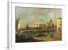 View of the Dogana and Santa Maria Della Salute, Venice-Francesco Guardi-Framed Giclee Print