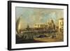 View of the Dogana and Santa Maria Della Salute, Venice-Francesco Guardi-Framed Giclee Print