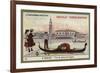 View of the Doge's Palace, Venice-null-Framed Giclee Print