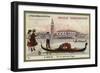 View of the Doge's Palace, Venice-null-Framed Giclee Print