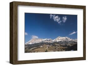 View of the Dolomites from La Ila, Alta Badia, Dolomites, South Tyrol, Italy-Mark Doherty-Framed Photographic Print