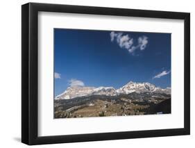 View of the Dolomites from La Ila, Alta Badia, Dolomites, South Tyrol, Italy-Mark Doherty-Framed Photographic Print