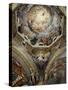 View of the Dome and of the Pendentive with Saint Hilary-Correggio-Stretched Canvas