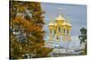 View of the domes of the Chapel of the Catherine Palace, UNESCO World Heritage Site, Pushkin, near-Miles Ertman-Stretched Canvas