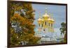View of the domes of the Chapel of the Catherine Palace, UNESCO World Heritage Site, Pushkin, near-Miles Ertman-Framed Premium Photographic Print