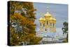 View of the domes of the Chapel of the Catherine Palace, UNESCO World Heritage Site, Pushkin, near-Miles Ertman-Stretched Canvas