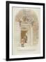 View of the Doorway of No 4 Mincing Lane, City of London, 1840-James Findlay-Framed Giclee Print