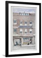 View of the Duke of Cambridge Tavern, Shoe Lane, City of London, C1840-James Findlay-Framed Giclee Print