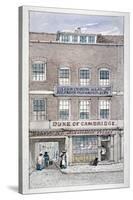 View of the Duke of Cambridge Tavern, Shoe Lane, City of London, C1840-James Findlay-Stretched Canvas