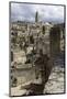 View of the Duomo and the Sassi of Matera, from the Cliffside, Basilicata, Italy, Europe-Olivier Goujon-Mounted Photographic Print