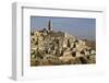 View of the Duomo and the Sassi of Matera, from the Cliffside, Matera, Basilicata, Italy, Europe-Olivier Goujon-Framed Photographic Print