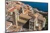 View of the Duomo (Cathedral) from the Rocca (Fortress)-Massimo Borchi-Mounted Photographic Print