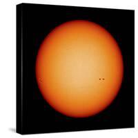 View of the Earth-Facing Surface of the Sun Showing a Few Small Sunspots-null-Stretched Canvas