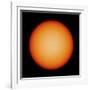 View of the Earth-Facing Surface of the Sun Showing a Few Small Sunspots-null-Framed Photographic Print