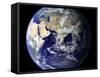 View of the Earth from Space Showing the Eastern Hemisphere-Stocktrek Images-Framed Stretched Canvas