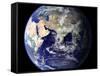 View of the Earth from Space Showing the Eastern Hemisphere-Stocktrek Images-Framed Stretched Canvas