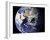 View of the Earth from Space Showing the Eastern Hemisphere-Stocktrek Images-Framed Premium Photographic Print