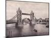 View of the East Side of Tower Bridge, Stepney, London, C1900-null-Mounted Photographic Print