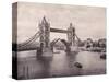 View of the East Side of Tower Bridge, Stepney, London, C1900-null-Stretched Canvas