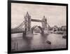 View of the East Side of Tower Bridge, Stepney, London, C1900-null-Framed Photographic Print