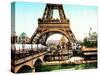 View of the Eiffel Tower During the Exposition Universelle of 1900, 1900-French Photographer-Stretched Canvas