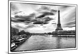 View of the Eiffel Tower - Paris - France-Philippe Hugonnard-Mounted Photographic Print
