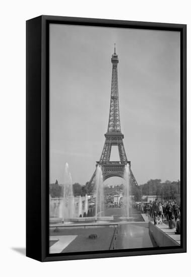 View of the Eiffel Tower-Philip Gendreau-Framed Stretched Canvas