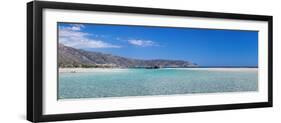 View of the Elafonisi Beach, West Coast, Crete, Greece-null-Framed Photographic Print