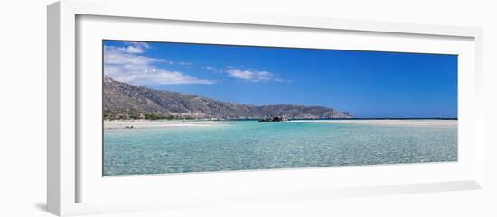 View of the Elafonisi Beach, West Coast, Crete, Greece-null-Framed Photographic Print