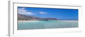 View of the Elafonisi Beach, West Coast, Crete, Greece-null-Framed Photographic Print