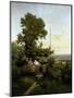 View of the Elbe Valley-Eduard Leonhardi-Mounted Giclee Print